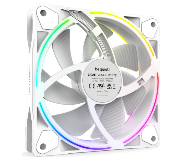 BE QUIET! Light Wings White 120 PWM Triple-Pack 3x120mm BL100 - 1138218 - zdjęcie 2